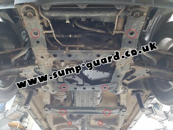 Steel sump guard for Suzuki Grand Vitara 2