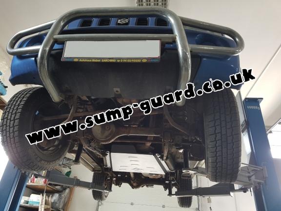 Steel transfer case guard for Suzuki Jimny