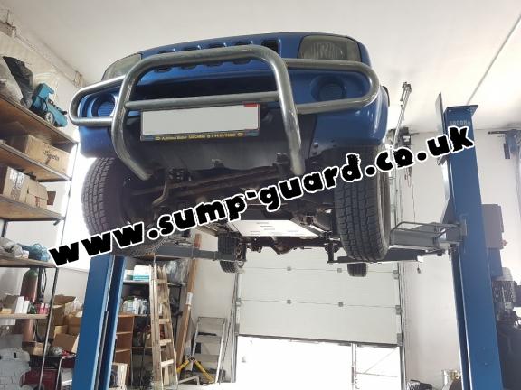 Steel transfer case guard for Suzuki Jimny