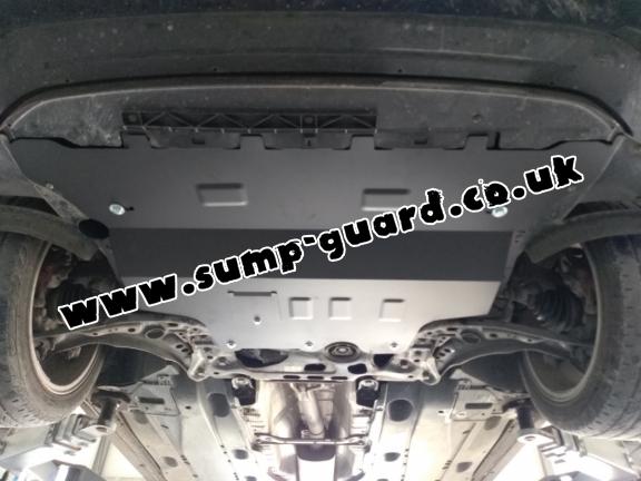 Steel sump guard for the protection of the engine and the gearbox for VW Golf 7 - manual gearbox