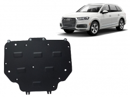Steel gearbox guard for Audi Q7 