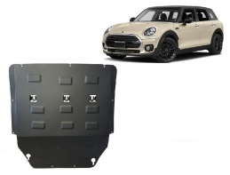 Steel sump guard for the protection of the engine and the gearbox for Mini Clubman