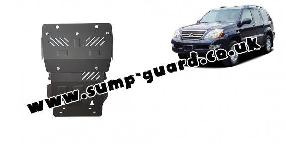 Steel sump guard for Lexus GX