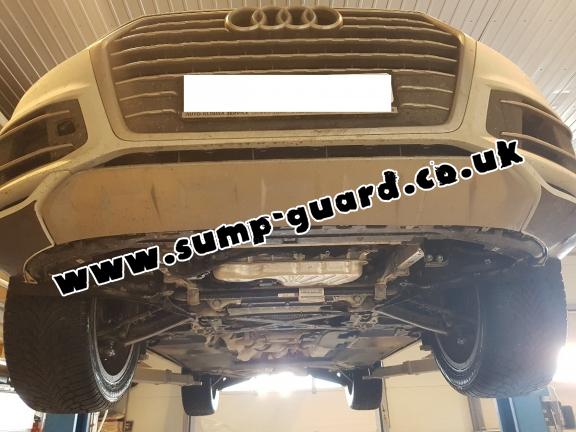 Steel gearbox guard for Audi Q7 