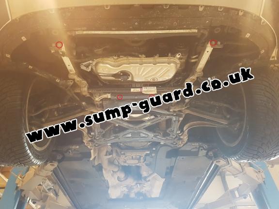 Steel gearbox guard for Audi Q7 