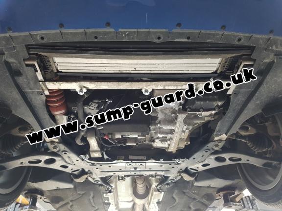 Steel sump guard for the protection of the engine and the gearbox for Mini Cooper