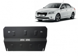 Steel sump guard for the protection of the engine and the gearbox for Peugeot 301
