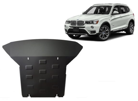 Steel sump guard for BMW X3 - F25