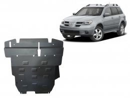 Steel sump guard for Mitsubishi Outlander