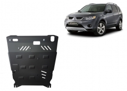 Steel sump guard for Mitsubishi Outlander