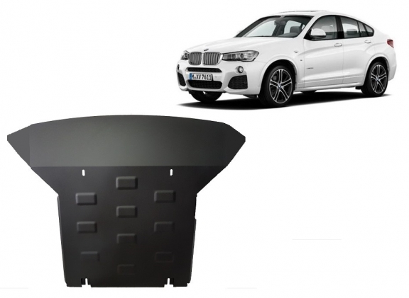 Steel sump guard for  BMW X4 F26