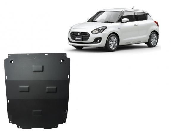 Steel sump guard for Suzuki Swift