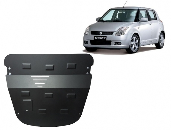 Steel sump guard for Suzuki Swift 3