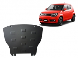 Steel sump guard for Suzuki Ignis
