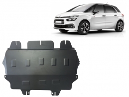 Steel sump guard for Citroen C4 Picasso