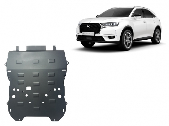 Steel sump guard for Citroen DS7 Crossback