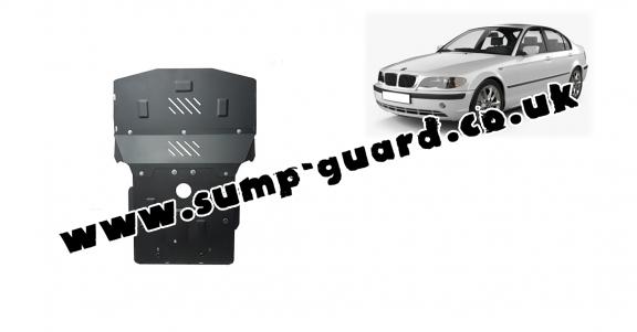 Steel sump guard for BMW Seria 3 E46 - petrol