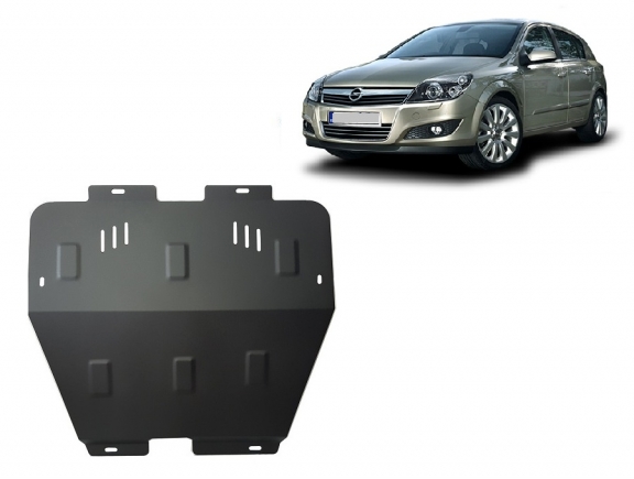 Steel sump guard for Vauxhall Astra H