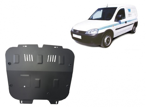 Steel sump guard for Vauxhall Combo C  