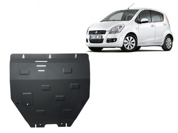 Steel sump guard for Suzuki Splash an
