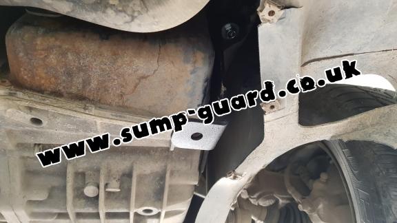 Steel sump guard for Skoda Octavia 2