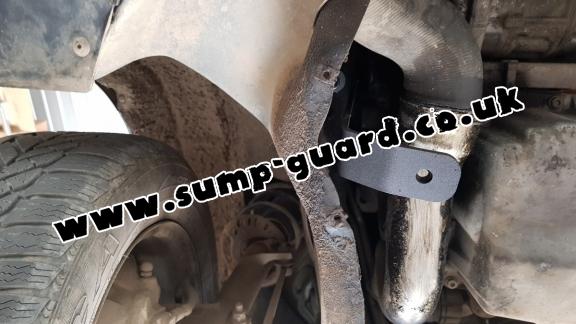 Steel sump guard for Skoda Octavia 2