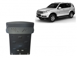 Steel sump guard for SsangYong Rexton 2