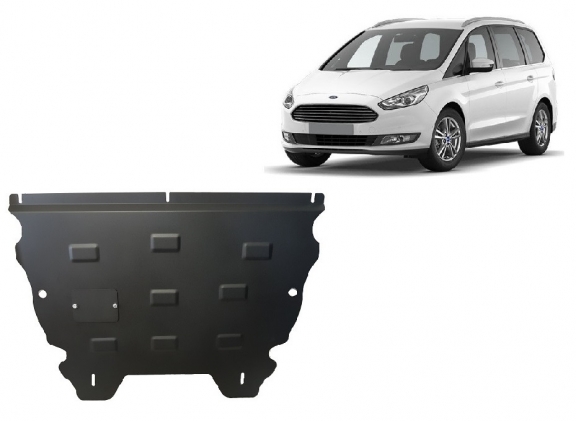 Steel sump guard for Ford Galaxy 3