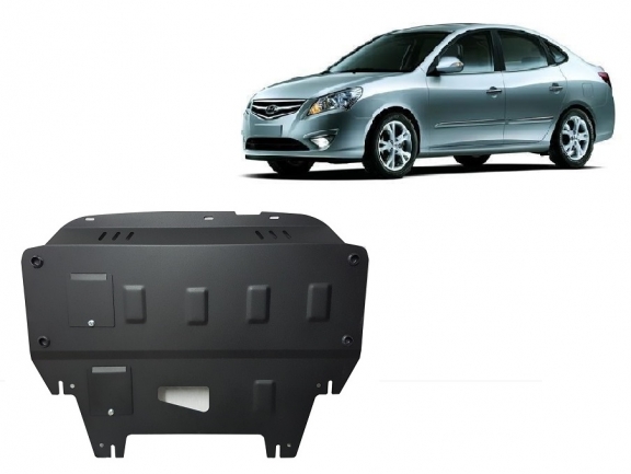 Steel sump guard for Hyundai Elantra 1
