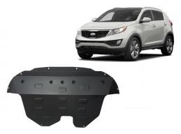 Steel sump guard for Kia Sportage