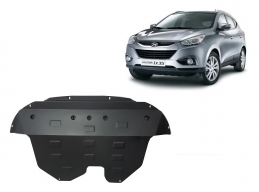 Steel sump guard for Hyundai IX35