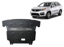 Steel sump guard for Kia Sorento XM