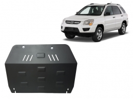 Steel sump guard for Kia Sportage