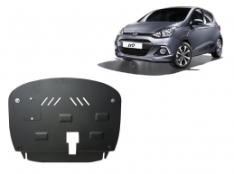 Steel sump guard for Hyundai i10