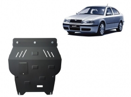 Steel sump guard for Skoda Octavia 1