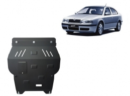 Steel sump guard for Skoda Octavia Tour