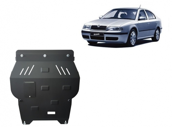 Steel sump guard for Skoda Octavia Tour