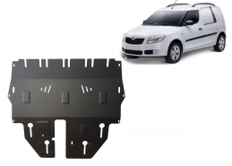 Steel sump guard for Skoda Praktik