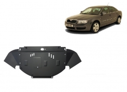Steel sump guard for Skoda Superb - 2.5 Tdi, V6