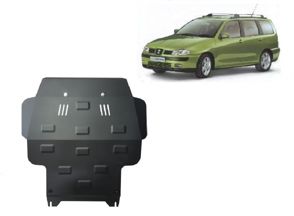 Steel sump guard for Seat Cordoba