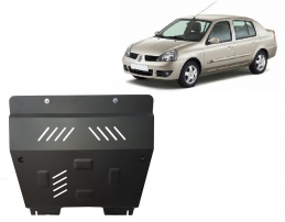 Steel sump guard for Renault Clio 2