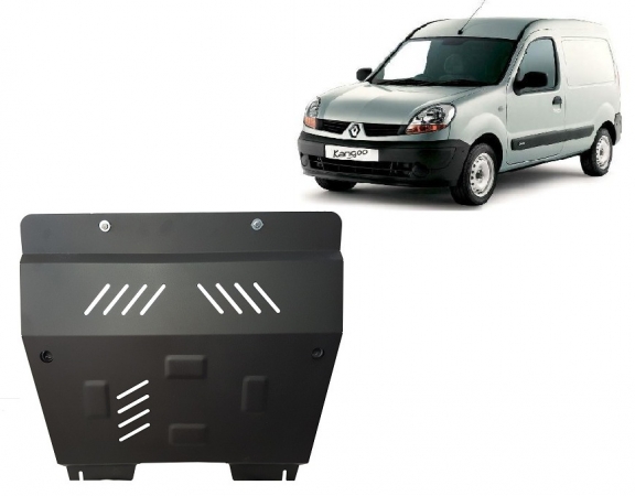 Steel sump guard for Renault Kangoo