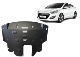 Steel sump guard for Hyundai I30