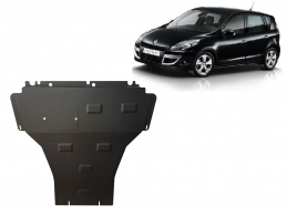 Steel sump guard for Renault Scenic 3