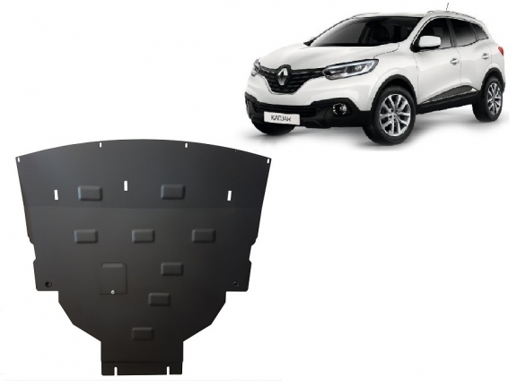 Steel sump guard for Renault Kadjar