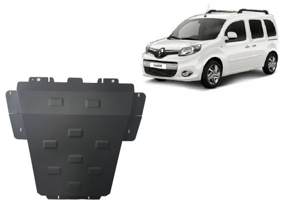 Steel sump guard for Renault Kangoo