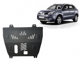 Steel sump guard for Renault Koleos