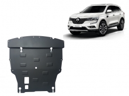 Steel sump guard for Renault Koleos
