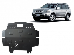 Steel sump guard for Nissan X-Trail T30