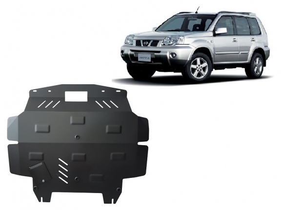 Steel sump guard for Nissan X-Trail T30